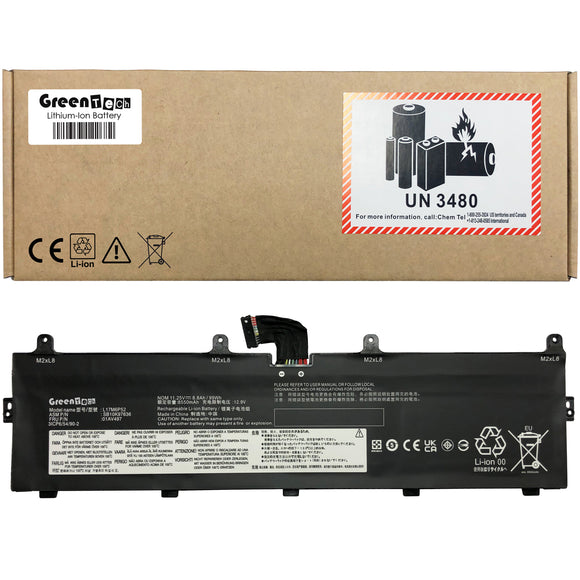 GREENTECH L17M6P52 01AV497 BATTERY FOR LENOVO THINKPAD P72 P73 11.25V 99WH SB10K97636 5B10W13903 01AV498 L17C6P51 SB10K97637