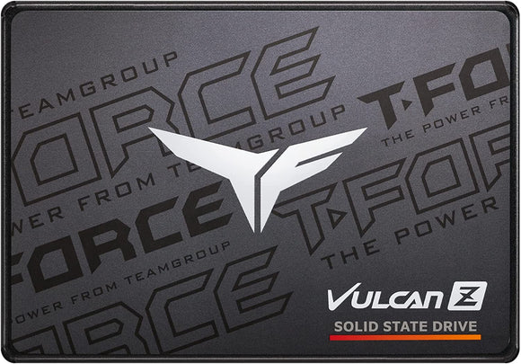 TEAMGROUP T-Force Vulcan Z 1TB SLC Cache 3D NAND TLC 2.5 Inch SATA III Internal Solid State Drive SSD