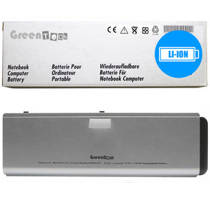 GREENTECH A1281 MB772LLA BATTERY FOR MACBOOK PRO 15 2008 UNIBODY ALUMINUM 58WHR MB470LL/A MB471LL/A