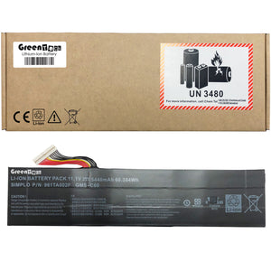 GREENTECH GMS-C60 BATTERY FOR RAZER BLADE R2 17.3 RZ09-0083 60.38WHR 961TA002F