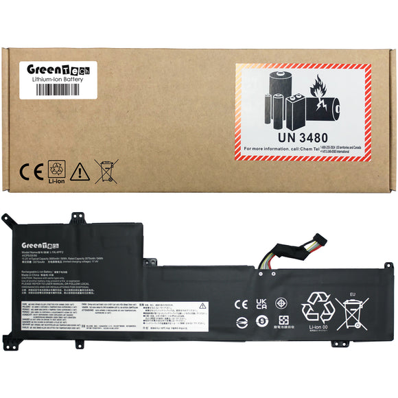 GREENTECH L19L4PF2 BATTERY FOR LENOVO IDEAPAD 3-17ADA05 15.2V 56WHR L19D4PF2 SB10W89834