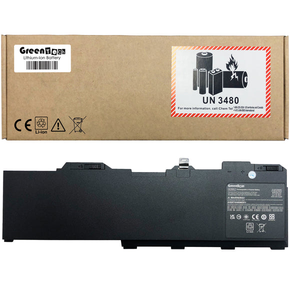 GREENTECH AL08XL L86212-001 BATTERY FOR HP ZBOOK FURY 15 G7 G8 ZBOOK FURY 17 G7 G8 94WHR L86155-1C1 AL08094XL HSTNN-IB9N