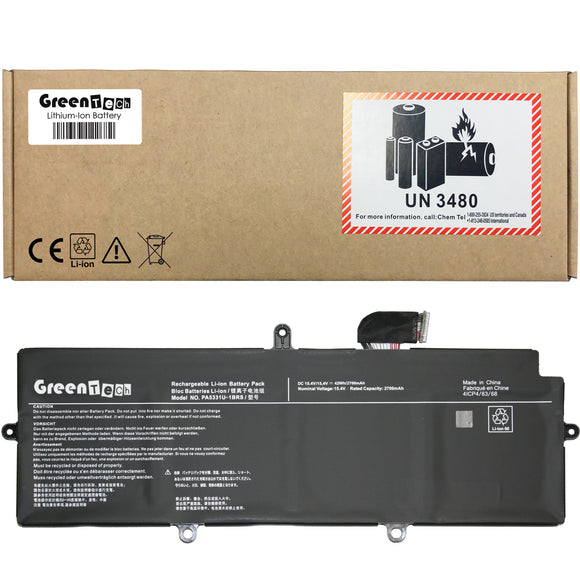 GREENTECH PA5331U-1BRS BATTERY FOR PORTEGE A30-E R30-A X30L-G TECRA A30-G A40-E 42WHR