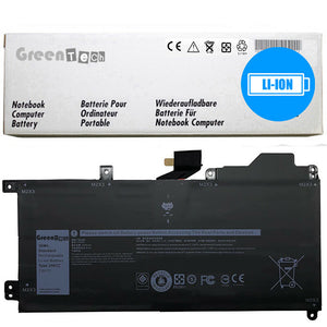 GREENTECH 1FKCC BATTERY FOR DELL LATITUDE 7200 2-IN-1 LATITUDE 7210 2-IN-1 38WHR D9J00 KWWW4 9NTKM