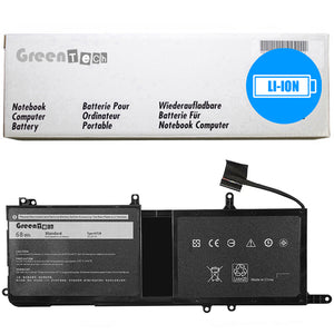 GREENTECH 44T2R BATTERY FOR ALIENWARE 15 R3 R4 ALIENWARE 17 R4 R5 15.2V 68WHR 546FF HF25D 9NJM1