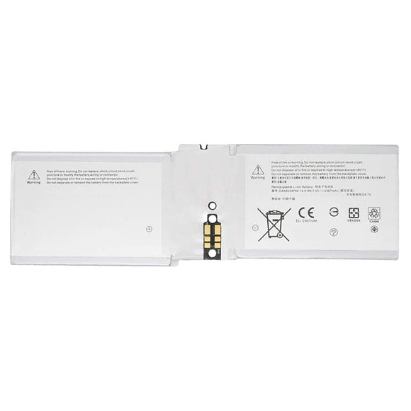 REPLACEMENT G3HTA020H DAK822470K BATTERY FOR MICROSOFT SURFACE BOOK 1 1703 1704 1705 18WHR