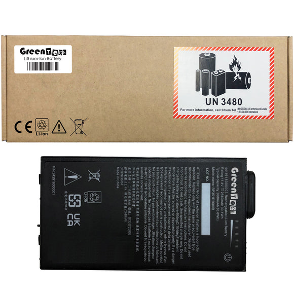 GREENTECH GBM3X7 BATTERY GETAC F110 11.4V 30WHR 4411918000003 242918000001 BP3S1P2160-S