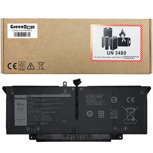 GREENTECH JHT2H BATTERY FOR DELL LATITUDE 7310 LATITUDE 7410 52WHR HRGYV X825P