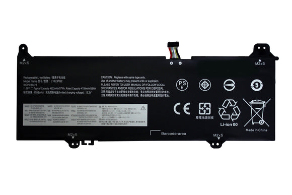 REPLACEMENT L18D3PG2 L18M3PG2 BATTERY FOR LENOVO CHROMEBOOK 14E S345-14AST 57WHR 5B10W13941