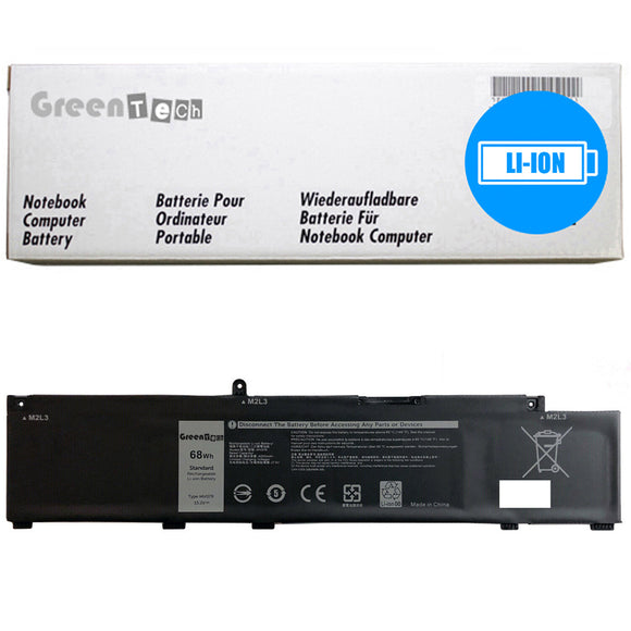 GREENTECH MV07R BATTERY FOR DELL G3 15 3590 DELL G5 15 5505 SE 15.2V 68WHR JJRRD CN-0JJRRD