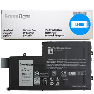 GREENTECH TRHFF BATTERY FOR DELL INSPIRON 5443 5445 5448 5457 5543 5557 LATITUDE 3450 3550 43WHR 1V2F6 VVMKC 7P3X9 0PD19