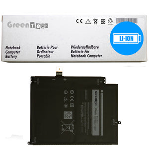 GREENTECH YX0XH 451-BCBR BATTERY FOR DELL LATITUDE 7285 2-IN-1 7.6V 34WHR C668F WYCVV